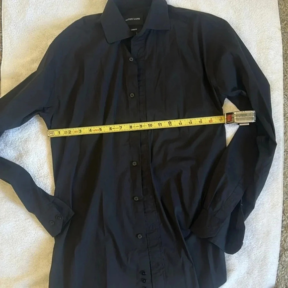 ALTON LANE men’s black shirt‎ size M - Picture 10 of 10